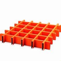 ACEBOND Popular Casette en polvo t bar suspendido aluminio red falso techo para Bar