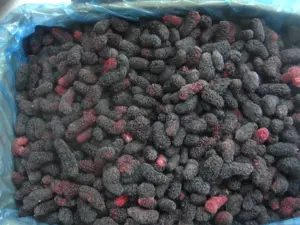 Dondurulmuş mulberries IQF mulberries