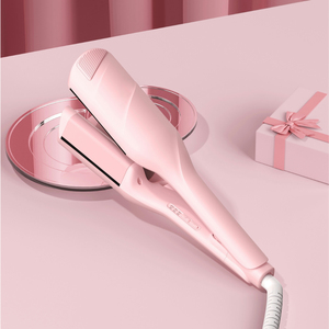 <span class=keywords><strong>Fer</strong></span> à boucler et à <span class=keywords><strong>onduler</strong></span> les cheveux, pour ondulations 'Beach Waves', avec double baril en céramique pour ondulations profondes - Product Image 1