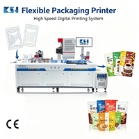 CSJ-U600 Imprimante numérique à passage unique Machine d'impression automatique de sacs d'emballage flexibles à encre UV Imprimante de sacs de poche