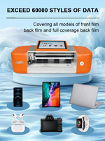 Cortadora de Película de Hidrogel Compacta de Escritorio, Máquina para Hacer Protectores de Pantalla de Gran Formato de 16 Pulgadas, Plotter de Película Inteligente Portátil