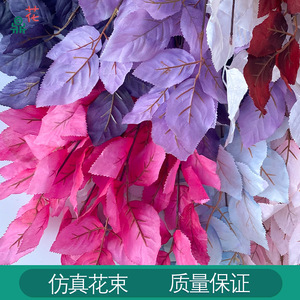 ดอกกุหลาบประดิษฐ์ 55 ซม. สีฟ้าหมอก สำหรับตกแต่งงานแต่งงาน น้ำหนักเบา ทำจากพลาสติกและผ้าไหม - Product Image 5