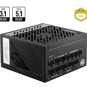 อุปกรณ์จ่ายไฟ PCIE5 A850G สำหรับเล่นเกม PSU 750W อุปกรณ์จ่ายไฟแบบแยกส่วนสีทองเต็มรูปแบบ - Product Image 2