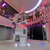 AI Barman Manufacturer Nouveaux produits Distributeur automatique de cocktails à bras robot à 6 axes avec glace