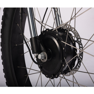 Bicicleta Eléctrica de 26 Pulgadas con Ruedas Anchas y Doble Motor, Bicicleta de Playa, Fatbike ATV16 con Doble Motor - Product Image 6
