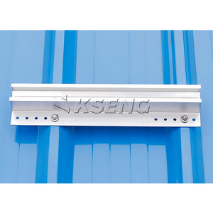 Venta al por mayor <span class=keywords><strong>Perfil</strong></span> de aluminio Estantería de montaje Techo de metal <span class=keywords><strong>Panel</strong></span> <span class=keywords><strong>solar</strong></span> Sistema de montaje sin riel corto Mini riel <span class=keywords><strong>solar</strong></span> - Product Image 2