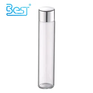 化妆油样品瓶小1毫升2毫升3毫升4毫升5毫升透明玻璃瓶与铝盖