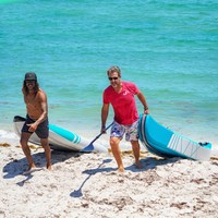 Drop Stitch Deux Personnes Pliable Durable Pagayage Pêche Explorer Voyage Portable Gonflable Kayak Bateau Canoë
