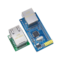 Módulo de red Ethernet W5500, hardware SPI a LAN/ Ethernet TCP/IP 51/STM32, Programa de microcontrolador sobre W5100, 1 unidad