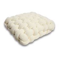 Oreiller de l'Europe du nord fil tricoté carré tissé coussin de chaise coussin de siège canapé dossier décorer baie vitrée coussin