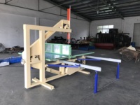 Máquina de Corte Vertical Fácil de Operar para Colchones de Espuma con Tamaños Personalizados, Componentes Clave del Motor de Gran Tamaño y Ruedas Triples