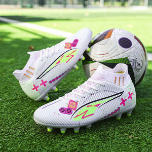 Chaussures <span class=keywords><strong>de</strong></span> football unisexes pour adultes ZXGY 259A <span class=keywords><strong>Neymar</strong></span>, tige en PU, semelle extérieure en TPU, pointures 36-45, design à <span class=keywords><strong>crampons</strong></span> longs et cassés, printemps/été/automne/hiver - Product Image 1