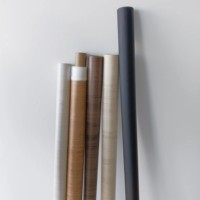 PVC Kapı Kaplama Filmi Dekoratif PVC Membran Folyo MDF HDF Kapı Vakum Pres Laminasyonu için
