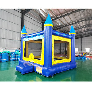 Castillo Inflable Azul Grande para Exteriores, Casa de Brinco Comercial, Castillos Inflables al por Mayor, Casa de Brinco Inflable para Fiestas - Product Image 5