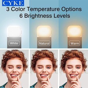 CYKE 6 en 1 Palo Selfie Inalámbrico <span class=keywords><strong>Bluetooth</strong></span> <span class=keywords><strong>con</strong></span> Trípode y Luz de Relleno, Soporte para Teléfono <span class=keywords><strong>con</strong></span> Control Remoto y Rotación de 360 Grados L03s - Product Image 2