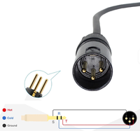 Nouveau Câble Audio Professionnel XLR Femelle en Gros, Blindage Tressé Durable, Idéal pour le Son Live