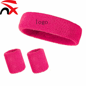 Conjunto de Tres Piezas de Cinturón Deportivo y Pañuelo para la Cabeza con Logotipo Personalizado, Cinturón Deportivo y Pañuelo para la Cabeza de Poliéster para Hombre y Mujer - Product Image 3