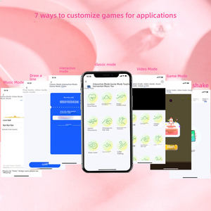 Vibrador Silencioso con Control por Aplicación: Potente Vibrador Impermeable con un Lindo Diseño de Durazno - Product Image 4