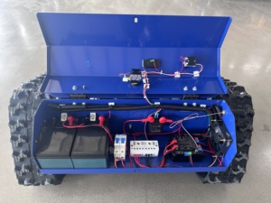 Tondeuses à gazon électriques automatiques à braquage zéro haute efficacité, tondeuses autoportées télécommandées sans fil, tondeuses robotisées à moteur <span class=keywords><strong>essence</strong></span> - Product Image 6