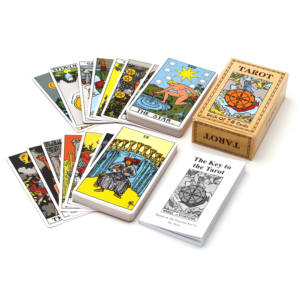 Venta al por mayor de lujo de hoja de oro bordes Tarot barajas de cartas personalizadas impresas divertidas <span class=keywords><strong>baraja</strong></span> <span class=keywords><strong>española</strong></span> para el juego para las familias - Product Image 4