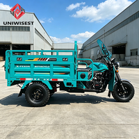 Tricycle de fret OEM personnalisé en gros avec moteur 200CC refroidi par air et frein à tambour de type 220 pour le transport de charges lourdes et difficiles