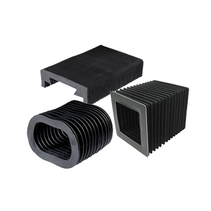 Chất lượng cao gấp vuông Nylon + Thép không gỉ ống thổi CNC máy công cụ bảo vệ chống cháy nước dầu nén nhỏ - Product Image 2