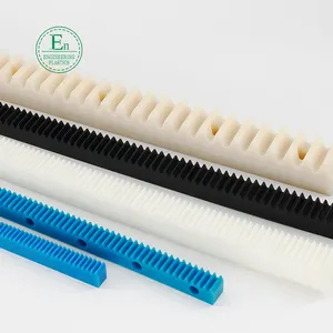 cnc round gear rack nylon plastic low temperature and impact resistant plastic rack