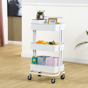 Kệ Kemige Lưu Trữ Kệ Kho Kệ Điều Chỉnh Kệ Đơn Vị Với Bánh Xe - Product Image 5