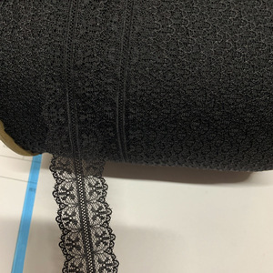 Stock 1.3cm Nylon Dentelle Fleur Couronne Blanc Noir DIY Handmade Girl Garment - Product Image 6