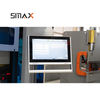 Presse plieuse servo électro-hydraulique intelligente CNC SMAX PROBEND 400T 4100mm à grande hauteur d'ouverture pour tôles d'acier