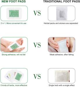 <span class=keywords><strong>Detox</strong></span> Voetkussentjes Private Labels Authentieke Kruidenreinigende Voetpleister Organisch Voor Body Pure - Product Image 5