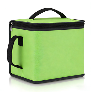 Custom Logo 600D Oxford Lunch Cooler Bag Insulated for Office Travel Picnic Thermal Bag Soft <b>Tote</b> Cooler Box With Shoulder Strap - Product Image 3