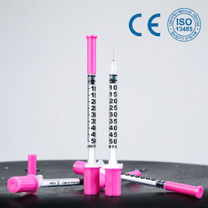 Disposable Sterile Medical Insulin Syringe With
