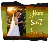 Cadres photo en bois LED, carte en bois avec lumières LED, style romantique, portable, pour cadeaux de bienvenue et décoration intérieure