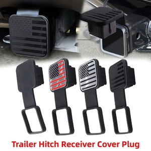 Cache-tube de protection étanche pour attelage de remorque, anti-poussière, pour prise carrée de 2 pouces, cache-attelage de remorque - Product Image 1
