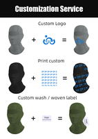 Cagoule d'été pour casque de vélo, protection anti-poussière et solaire pour le visage et le cou, couvre-chef respirant à séchage rapide pour hommes et femmes