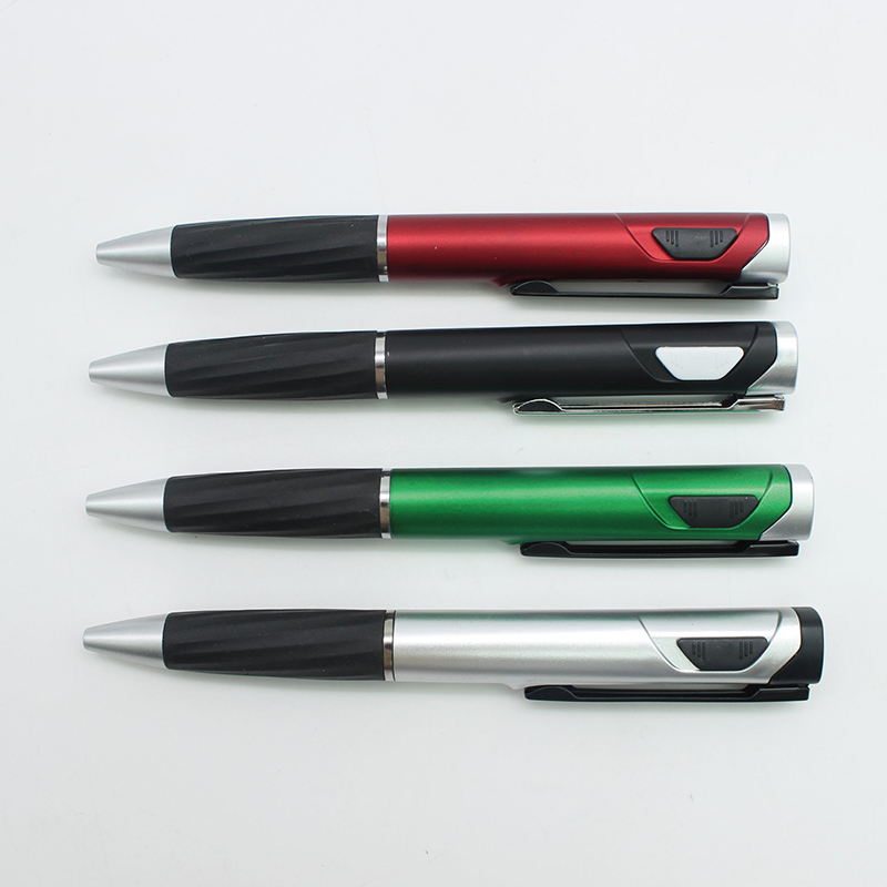 WSY914 Wholesale Cheap Custom Logo Multi Function Led Light up Popular Logo Promotional Engraved Custom Logo Ballpoint Pen