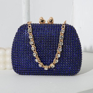 Mode fête mariage dîner sac à main à la main Bling strass soirée pochette femmes pour robe formelle - Product Image 5