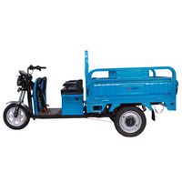 Triciclo Eléctrico de Carga de Tres Ruedas de Gran Potencia y Alta Calidad, Carrocería Abierta, 1500KG/2000KG, Batería de 48V20Ah, 45-55Km/h, Nuevo Diseño