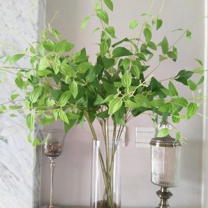 Feuilles de <span class=keywords><strong>bambou</strong></span> artificielles de haute qualité - Style nordique, fausse verdure grimpante pour la décoration de la maison, des hôtels et des mariages - Product Image 3