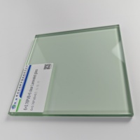 Verre de sécurité laminé trempé transparent 6+0,76+6 mm avec intercouche PVB résistant aux chocs pour fenêtre de bâtiment commercial
