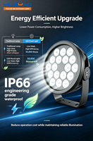 Reflector LED de Alta Potencia de 200W-300W, Impermeable IP66, de Aluminio Fundido, Antideslumbrante, para Exteriores, Estadios, Carreteras, Vallas Publicitarias, Estacionamientos