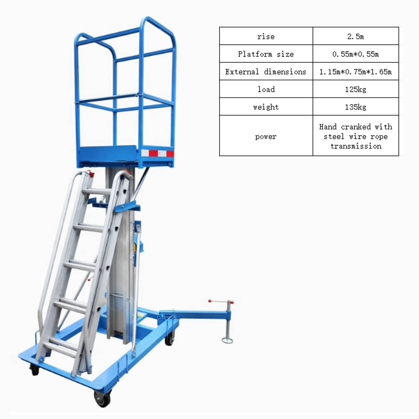 Juego completo de 2,5 metros