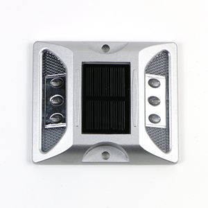 Алюминиевый приподнятый маркер тротуара кошачий глаз дорожные маркеры алюминиевая солнечная светодиодная дорожная шпилька - Product Image 3