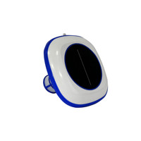 Ioniseur de piscine à énergie solaire, purificateur d'eau flottant, nettoyeur de piscine à électrode en cuivre, réduit le chlore et maintient l'eau de la piscine claire