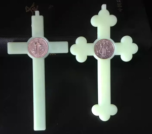 JC bán buôn sáng chéo Công Giáo Saint Benedict crucifix Mặt dây chuyền Tôn Giáo handmade công giáo Tôn Giáo - Product Image 2