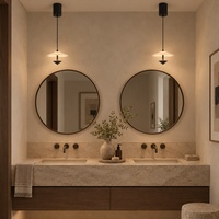 Lustre en albâtre européen de haute qualité, design créatif post-moderne, populaire pour les hôtels (vente en gros)