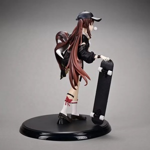 <span class=keywords><strong>Genshin</strong></span> impatto Beauty Girl serie gioco periferico marea abbigliamento noce sala principale modello di Skateboard decorare Action Figure in scatola - Product Image 3