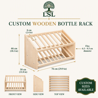 Étagère à épices en bois massif avec logo personnalisé, support de rangement incliné pour la décoration moderne de la maison, du bureau et de la cuisine