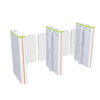 Torniquete de Velocidad Personalizable SUS304 OEM ODM 1000mm Anti-Embutidos, Control de Acceso de Pasaje Bidireccional con Reconocimiento Facial CE